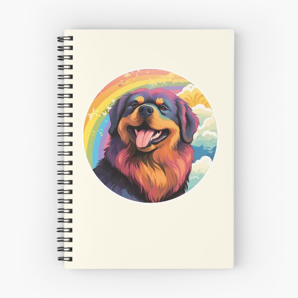 Item preview, Funny Tibetan Mastiff Colorful Rainbow Cute Mom Dad Kids designed and sold by rafaeltto.