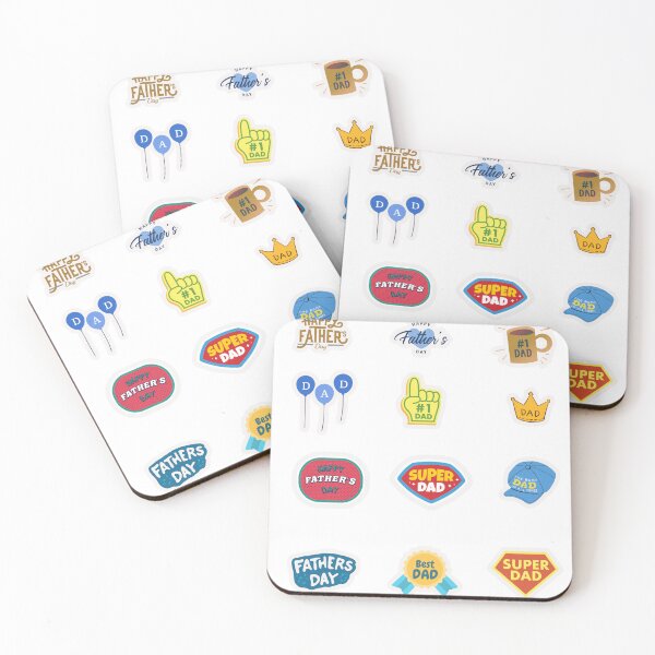 Item preview, Father's Day Sticker Set For Dad designed and sold by KAWAII STUDIO NB.
