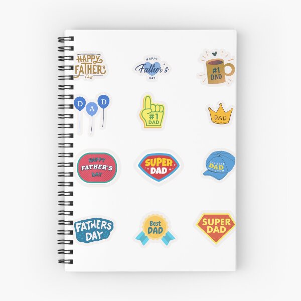 Item preview, Father's Day Sticker Set For Dad designed and sold by KAWAII STUDIO NB.
