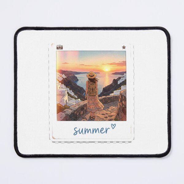 Item preview, Summer Polaroid Solo Travel Girl Greece  designed and sold by Modefissi.