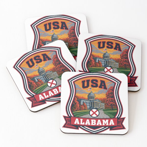 Item preview, Alabama USA Logo Design designed and sold by GoldenAurora91.