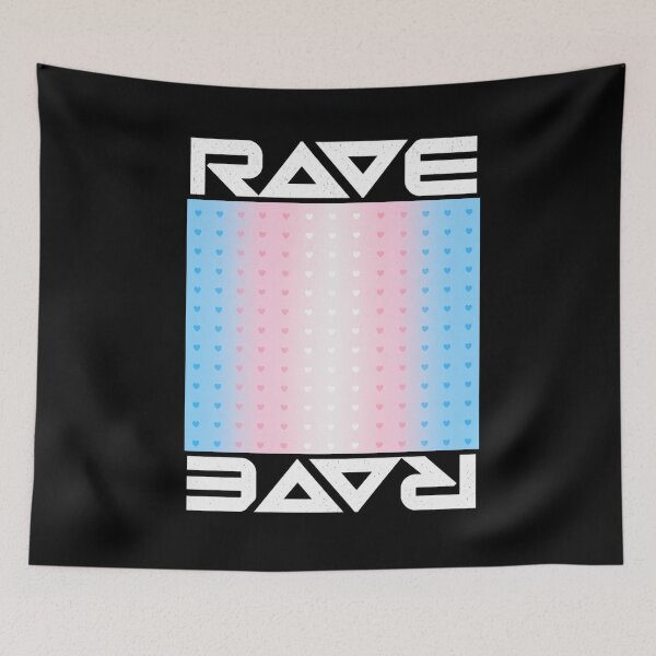 Item preview, Trans Rave Energy - Futuristic Trans Pride Techno Vibes Design Classic T-Shirt designed and sold by UndergroundRavers.