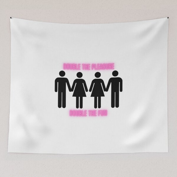 Item preview, Double The Pleasure MFMF designed and sold by Between-Words.