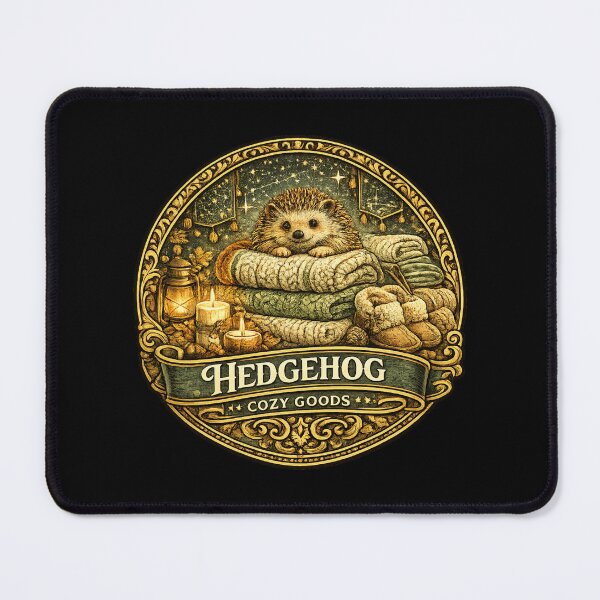 Item preview, Hedgehog Cozy Goods Shirt | Cute Hedgehog Cottagecore | Hygge Blankets & Candles | Cozy Autumn Gift designed and sold by MrDev.