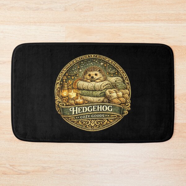 Item preview, Hedgehog Cozy Goods Shirt | Cute Hedgehog Cottagecore | Hygge Blankets & Candles | Cozy Autumn Gift designed and sold by MrDev.