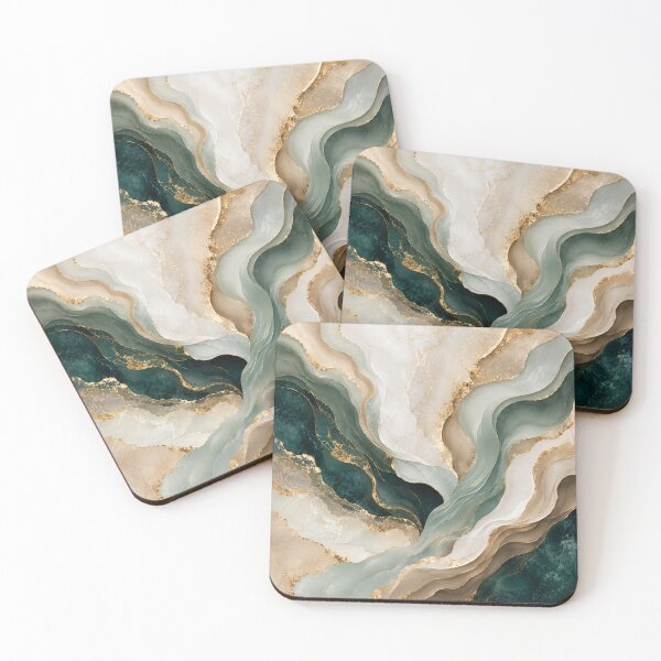 Item preview, Emerald Marble Flow designed and sold by Bellassi.