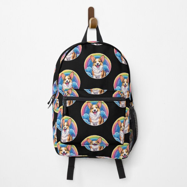 Item preview, Funny Tri Color Corgi Colorful Rainbow Cute Mom Dad Kids designed and sold by rafaeltto.