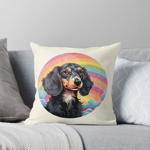 Item preview, Funny Tri Merle Dachshund Colorful Rainbow Cute Mom Dad Kids designed and sold by rafaeltto.