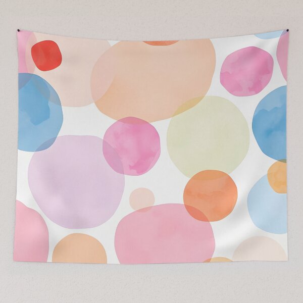 Item preview, Polka dot pattern in watercolor designed and sold by Nolan6.