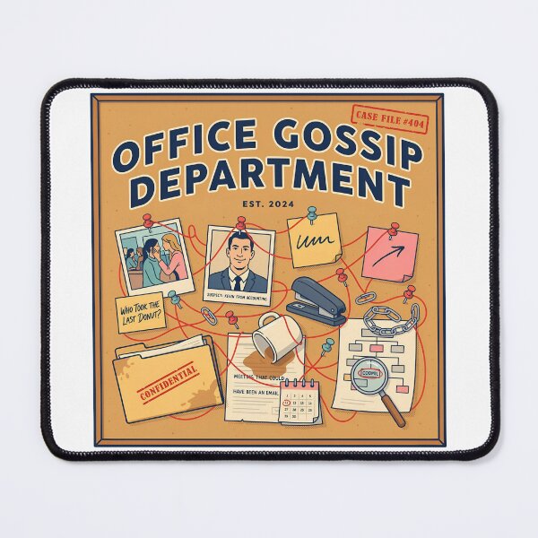 Item preview, Office Gossip Department Office Gossip Humor designed and sold by Fitswear.