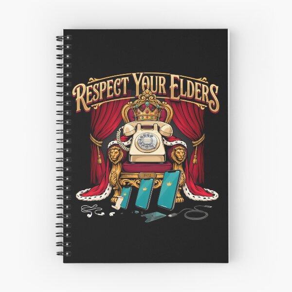 Item preview, Respect Your Elders Phone Tshirts Funny Vintage Cell Phone designed and sold by Redgiant87x.