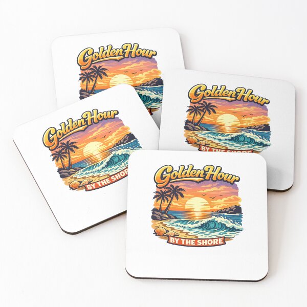 Item preview, Golden Hour By The Shore  designed and sold by DPBTees70.