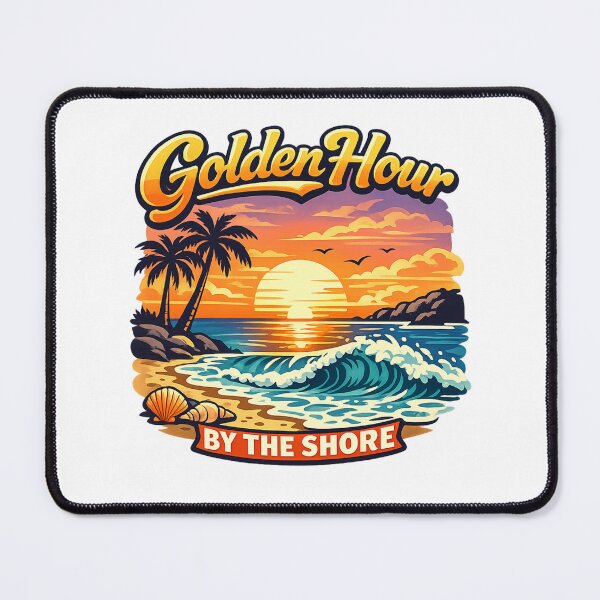 Item preview, Golden Hour By The Shore  designed and sold by DPBTees70.