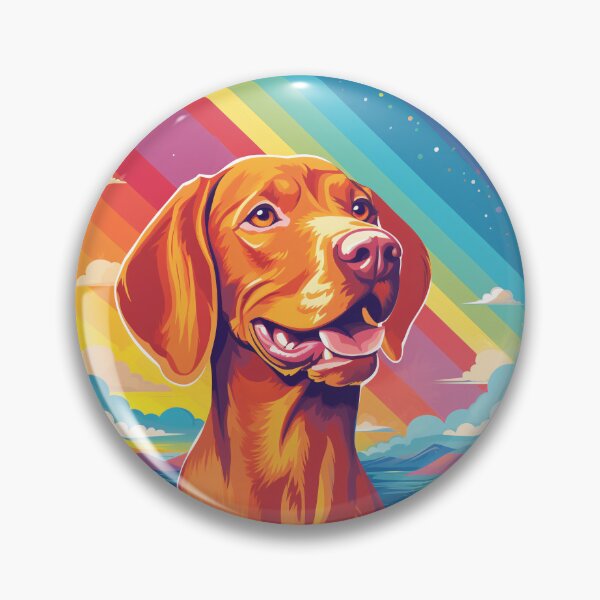Item preview, Funny Vizsla Colorful Rainbow Cute Mom Dad Kids designed and sold by rafaeltto.