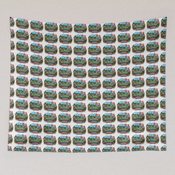 Item preview, Algoma Country Canada Cute 3D Adventure Label   designed and sold by PaintMeWorld.