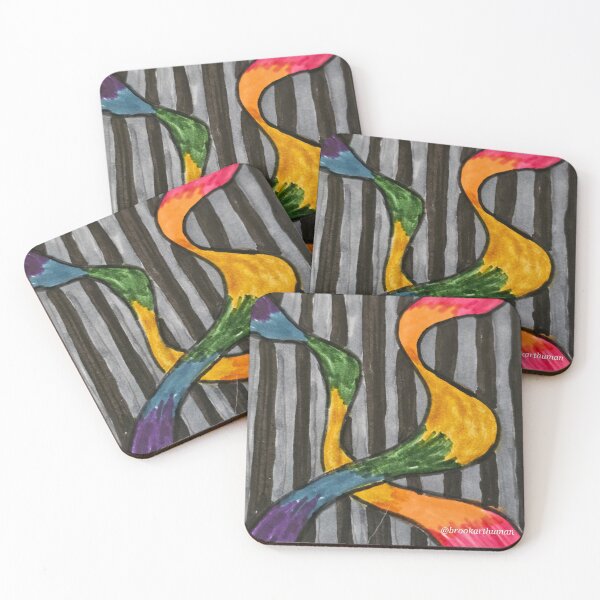 Item preview, Dark Rainbow Rivers  designed and sold by DancingCreek.