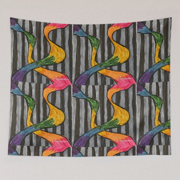 Item preview, Dark Rainbow Rivers  designed and sold by DancingCreek.
