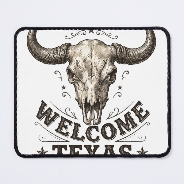 Item preview, texas,usa,buffalo skull designed and sold by Hephaestus's Forge.