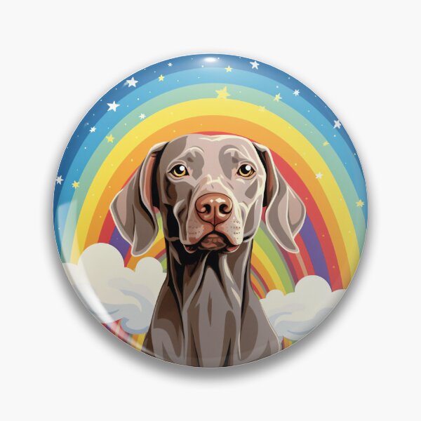 Item preview, Funny Weimaraner Colorful Rainbow Cute Mom Dad Kids designed and sold by rafaeltto.