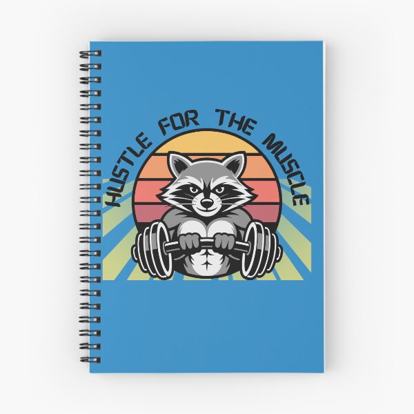 Item preview, Vintage Gym Raccoon Weightlifting Design | Strong Raccoon Workout Fitness Retro T-Shirt designed and sold by Palette _Vibes.