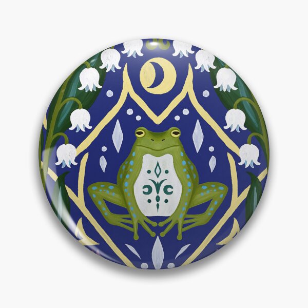 Item preview, Mystical Frog Mandala designed and sold by Fable & Fern .