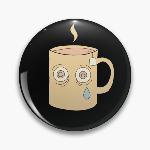 Item preview, Tired Tea Mug – Funny Aesthetic Character designed and sold by LeshanArt.