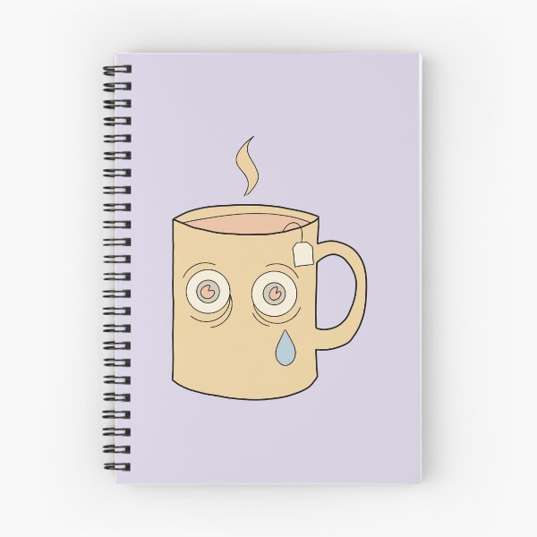Item preview, Tired Tea Mug – Funny Aesthetic Character designed and sold by LeshanArt.