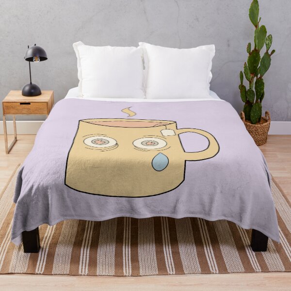 Item preview, Tired Tea Mug – Funny Aesthetic Character designed and sold by LeshanArt.