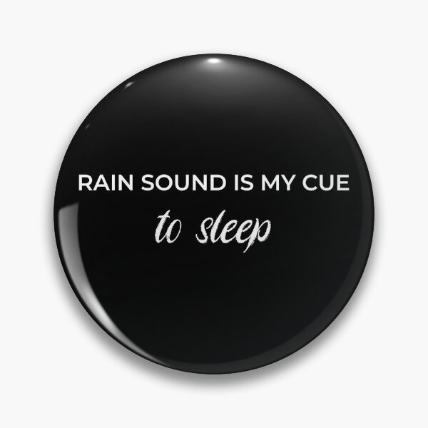Item preview, Rain Is My Cue To Sleep designed and sold by After Midnight Studio.