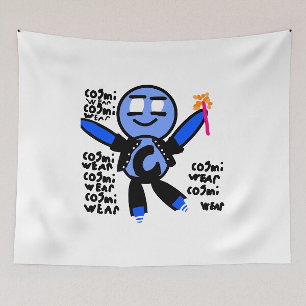 Item preview, Cosmi the cosmi blue dude designed and sold by Cosmiwear.