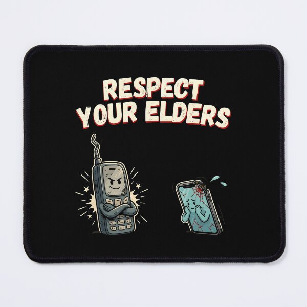 Item preview, Respect Your Elders Phone Tshirts Classic Old Phone Vintage Technology designed and sold by Redgiant87x.