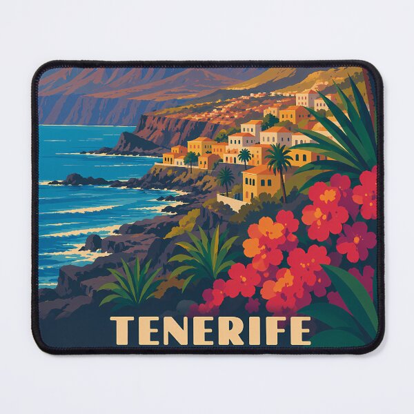 Item preview, Tenerife - Retro & Vintage Travel Poster designed and sold by MavtM.