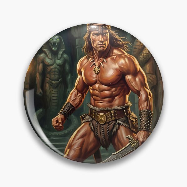Item preview, Conan - The Serpent’s Temple drawing  designed and sold by ARTROGAN.