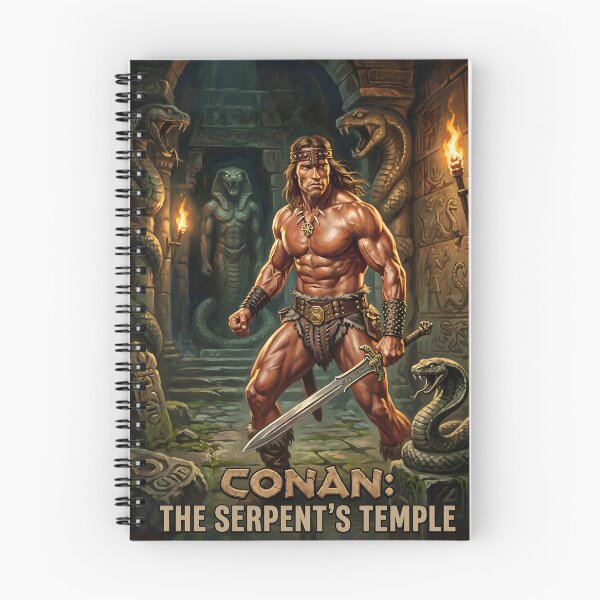 Item preview, Conan - The Serpent’s Temple drawing  designed and sold by ARTROGAN.