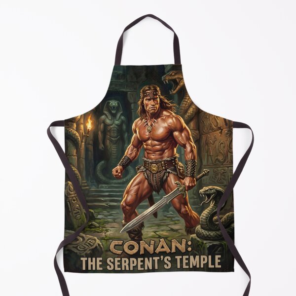 Item preview, Conan - The Serpent’s Temple drawing  designed and sold by ARTROGAN.