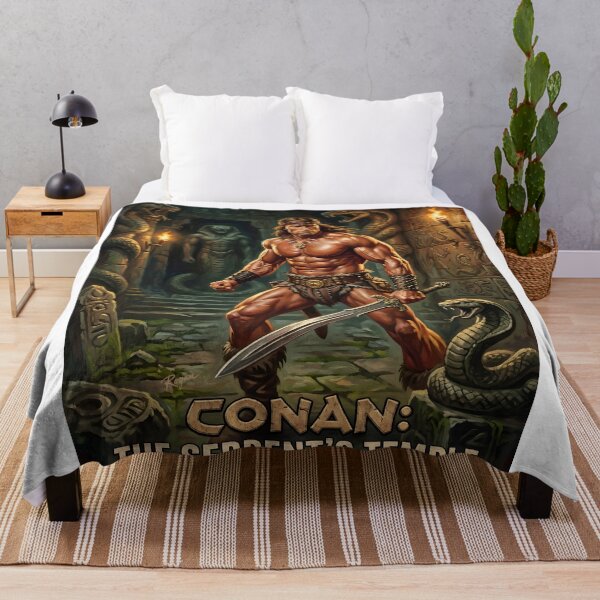 Item preview, Conan - The Serpent’s Temple drawing  designed and sold by ARTROGAN.
