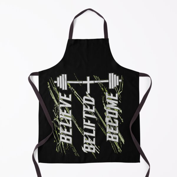 Item preview, Believe Belifted Become | Christian Gym Barbell Cross Design designed and sold by Bezuiden.