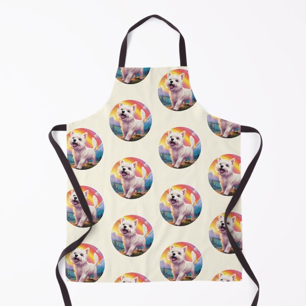 Item preview, Funny West Highland White Terrier Westie Colorful Rainbow Cute Mom Dad Kids designed and sold by rafaeltto.