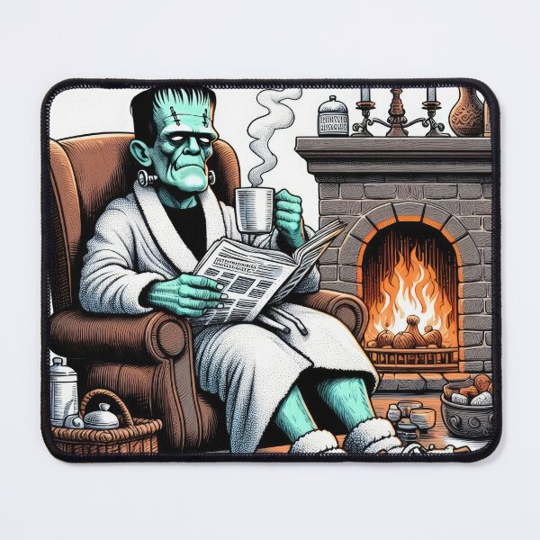 Item preview, Frankenstein in the morning designed and sold by Art School Dropout.