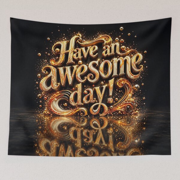Item preview, Evergold Reflection of an Awesome Day designed and sold by BlissBlvdShop.