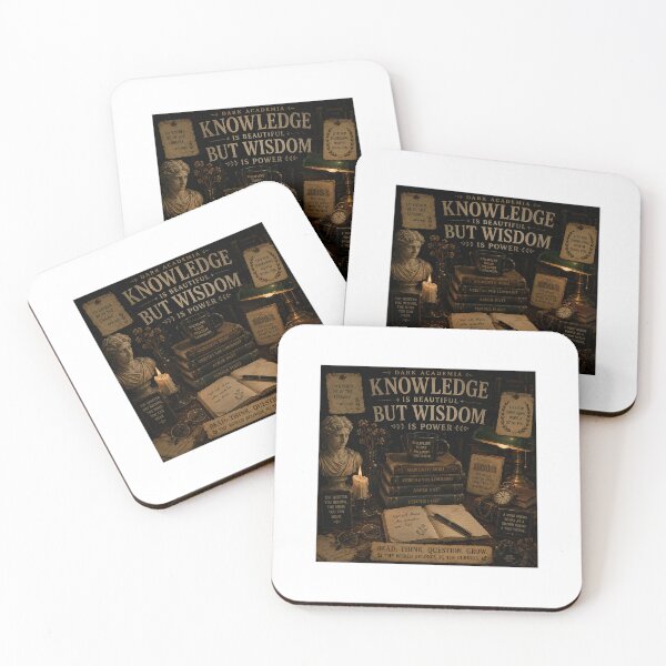 Item preview, Knowledge Is Beautiful, But Wisdom Is Power designed and sold by FAZ-DESIGNS.