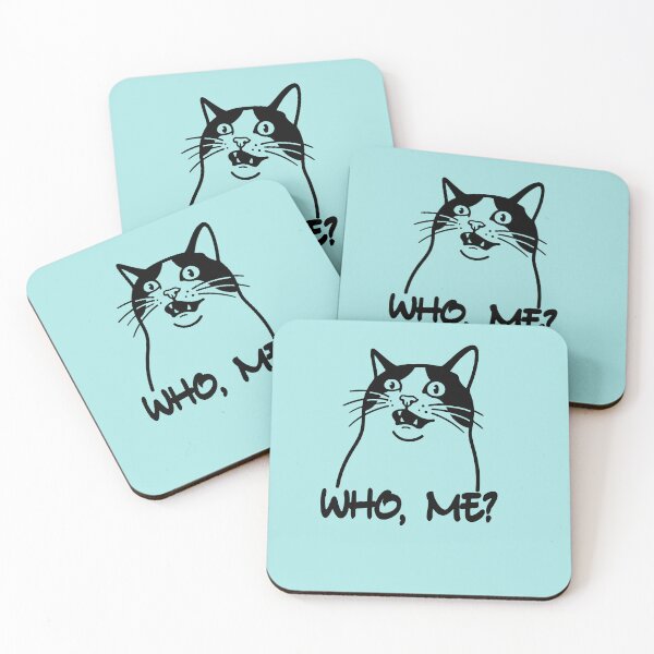 Item preview, Who Me Black Cat designed and sold by AdicretorDesign.