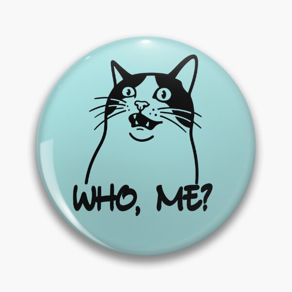 Item preview, Who Me Black Cat designed and sold by AdicretorDesign.