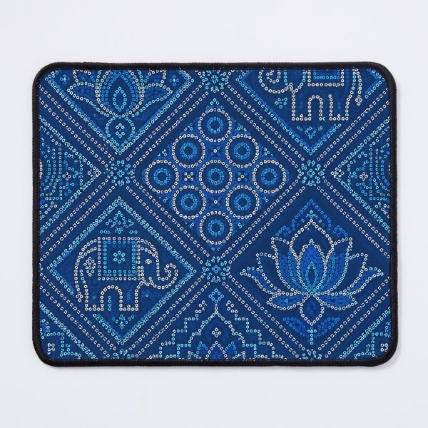 Item preview, Blue Lotus Heritage Mandala Pattern designed and sold by RajRang.