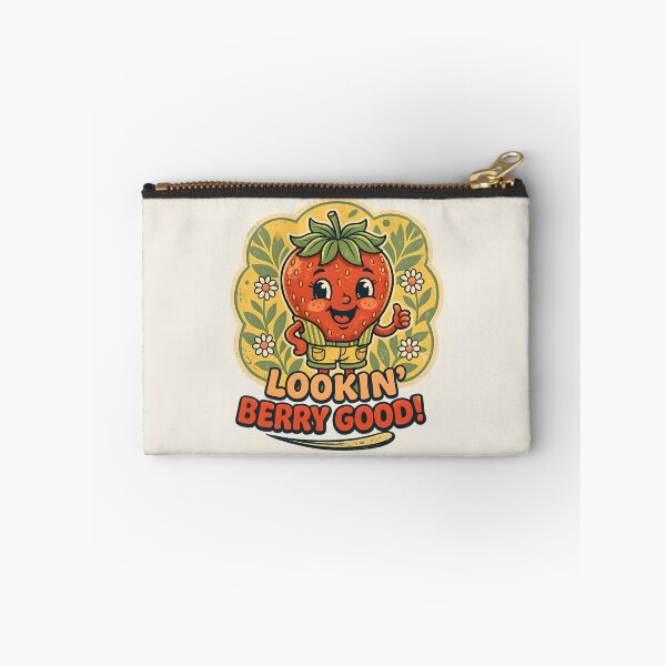Item preview, Lookin Berry Good Retro 70s Strawberry Cartoon designed and sold by radiogalaxy.