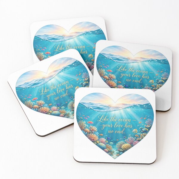 Item preview, Endless Ocean Love Heart designed and sold by MalinStyle.