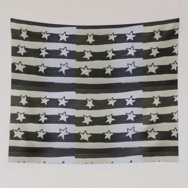 Item preview, Black and White Stars and Stripes  designed and sold by DancingCreek.