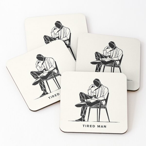 Item preview, Un hombre cansado designed and sold by Art School Dropout.