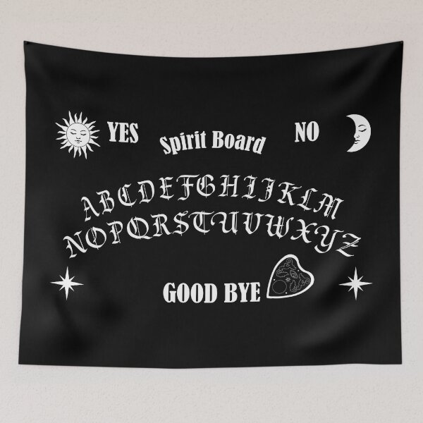 Item preview,  Vintage Spirit Board Sun Moon Planchette Gothic Occult Halloween designed and sold by Hallowed Artistry.