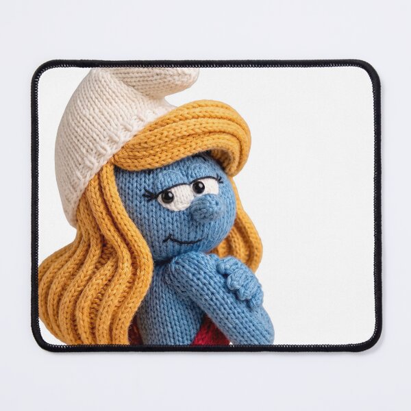 Item preview, Cozy Knitted Smurfette designed and sold by TOM JACK.
